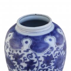 Two 17th century Dutch Delft Lotus Jars - 4565705