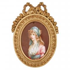 Two 19th Century Limoges enamel portrait plaques - 4421321