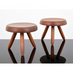 Two 2 Charlotte Perriand Low Stools - 3162454
