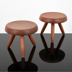 Two 2 Charlotte Perriand Low Stools - 3162455