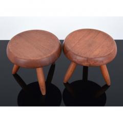 Two 2 Charlotte Perriand Low Stools - 3162456