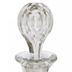 Two 20th century English glass decanters - 4212727