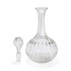 Two 20th century English glass decanters - 4212728