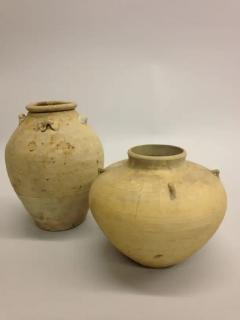 Two Ancient Khmer Urns or Vases - 4108724