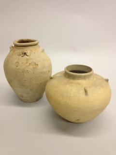 Two Ancient Khmer Urns or Vases - 4108725