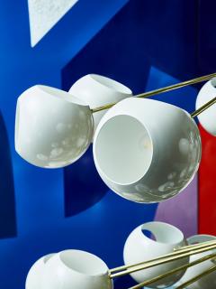Two Big Enameled Metal Candlestick - 4730765