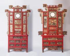 Two Chinese panels late 19th century Peoples Republic of China circa 1880 - 3358510