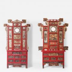 Two Chinese panels late 19th century Peoples Republic of China circa 1880 - 3361000