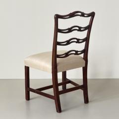 Two Chippendale style side chairs United States mid to late 18th century - 4540527