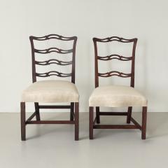Two Chippendale style side chairs United States mid to late 18th century - 4540530