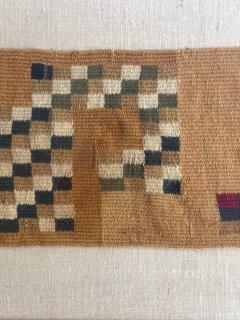 Two Frame Pre Columbian Woven Textile Fragments Inca Culture Peru - 2686506