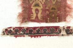 Two Framed Pre Columbian Fine Textile Fragments Chimu Chancay - 4264496