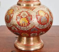 Two Kashmiri Vases as Lamps - 3425796
