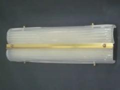 Two Large Italian Murano Glass Sconces Fixtures - 4096664