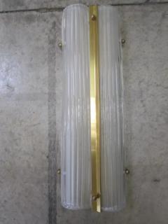 Two Large Italian Murano Glass Sconces Fixtures - 4096685