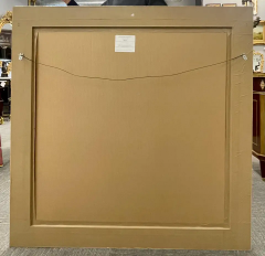 Two Large Poodles Silhouette in Custom Matted Frames - 2490419