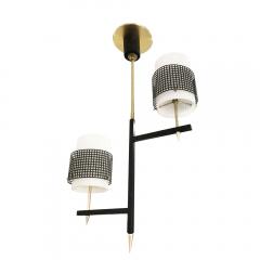 Two Light Mid Century Pendant - 1304720