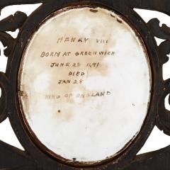 Two Limoges enamel paintings including portrait of Henry VIII - 4094651