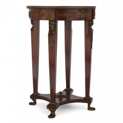 Two Neoclassical style wooden gu ridons with gilt bronze mounts - 1558744