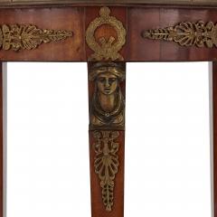 Two Neoclassical style wooden gu ridons with gilt bronze mounts - 1558747