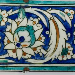 Two Ottoman Iznik border tiles circa 1600 - 1754599