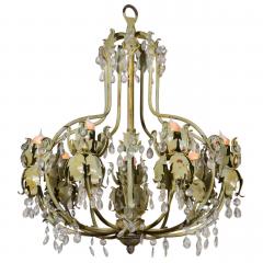 Two Painted Iron Chandeliers - 1476043