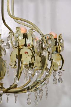 Two Painted Iron Chandeliers - 1476047