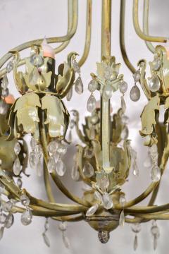 Two Painted Iron Chandeliers - 1476048