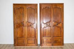 Two Pairs of 18th Century French Alder Communication Doors From Avignon - 3965222