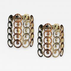 Two Pairs of Design Murano Glass Giogali Sconces - 1448612
