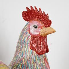Two Polychrome Roosters - 3568285