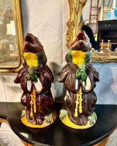 Two Portuguese Caldas da Reina Majolica Jugs - 4475776