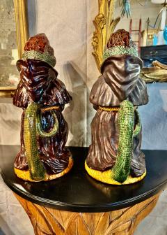 Two Portuguese Caldas da Reina Majolica Jugs - 4475786