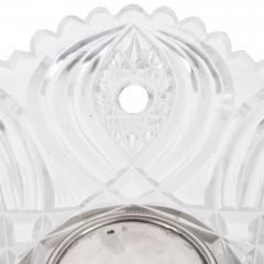Two Russian cut glass and silver centrepiece tazze - 4094625