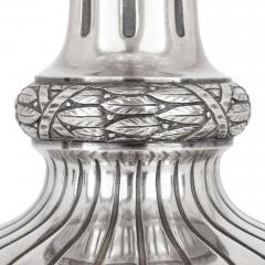 Two Russian cut glass and silver centrepiece tazze - 4094628