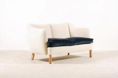 Two Seat Sofa Denmark 1950 New Upholstery - 3033650