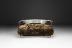 Two Seater Fantasy Sofa in Longhair by Kurt Beier Germany 1980s - 4391420