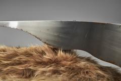 Two Seater Fantasy Sofa in Longhair by Kurt Beier Germany 1980s - 4391425