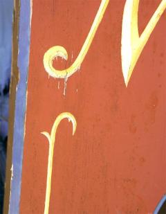 Two Sided Maloofs Ice Cream Shop Sign - 4545631