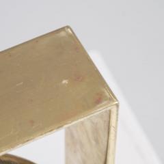 Two Sided Mid Cetury Modern Brass Mirror Finland 1950s - 4649342