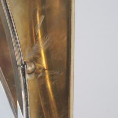 Two Sided Mid Cetury Modern Brass Mirror Finland 1950s - 4649346