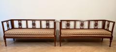 Two Similar Settees Italy 18th 19th Century - 1360104