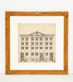 Two Swedish Architectural Prints in 19th century Alrot Frames - 759536