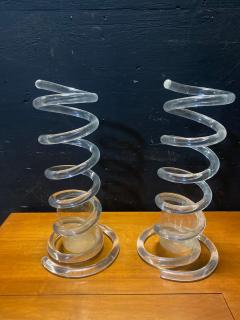 Two Vintage Acrylic Dorothy Thorpe Umbrella stands - 4492827
