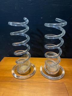 Two Vintage Acrylic Dorothy Thorpe Umbrella stands - 4492828