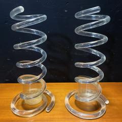 Two Vintage Acrylic Dorothy Thorpe Umbrella stands - 4492835