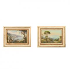 Two charming views of the Bay of Naples and Vesuvius by Maria Gianni - 2721866