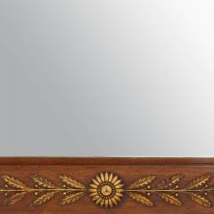 Two large English neoclassical carved wood mirrors - 3239654
