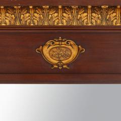 Two large English neoclassical carved wood mirrors - 3239657