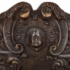 Two large Renaissance style bronzed metal centrepieces - 3902230